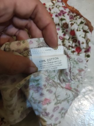 Canotta floreale 100% cotone Made for Loving