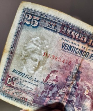 🇪🇸 Billete 25 Pesetas 1928