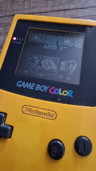 Nintendo Game Boy Color + Donkey Kong Land 2