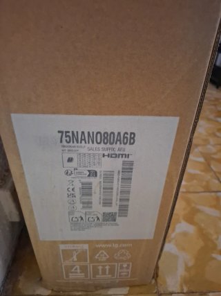 LG NanoCell AI 75 Smart TV Nueva en Caja