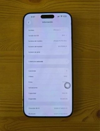 iPhone 15 Pro Max 256Gb Batería Nueva Garantia