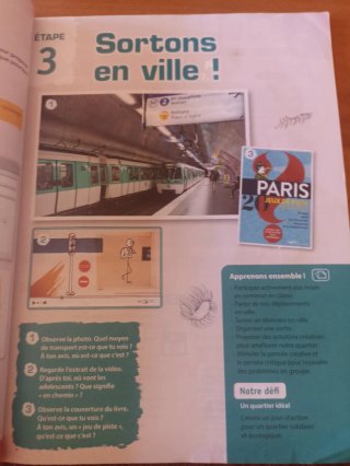 Adomania français A1.2 Livre de l'élève. 2 ESO
