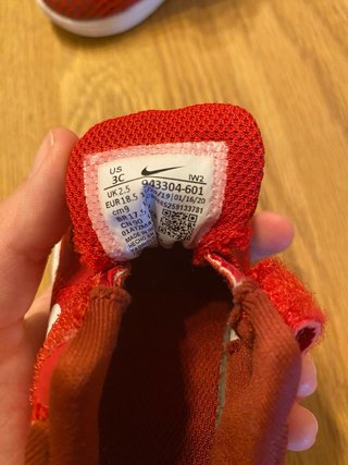 Zapatillas Nike Bebé Rojas
