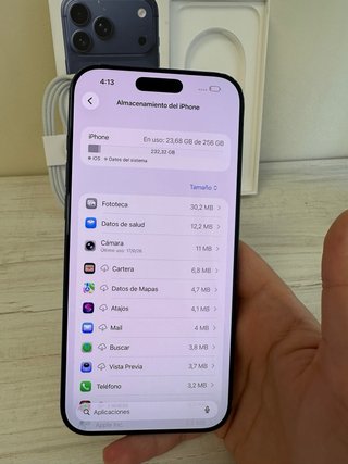 iPhone 17 Pro Max Azul