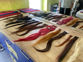 Extensiones de pelo natural. Vendo lote o separado