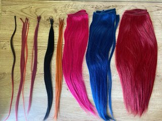 Extensiones de pelo natural. Vendo lote o separado