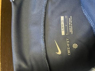 Camiseta Nike Azul y Gris