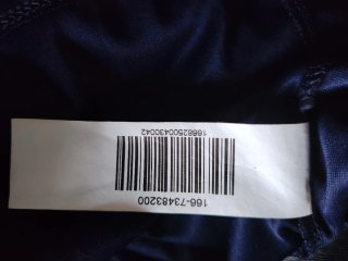 Vestido azul con lunares de El corte inglés