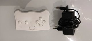 Coche eléctrico infantil naranja
