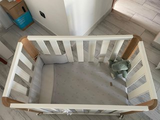 Mini Cuna DOCO Madera Blanca