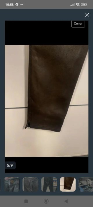 Pantalón de cuero