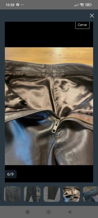 Pantalón de cuero