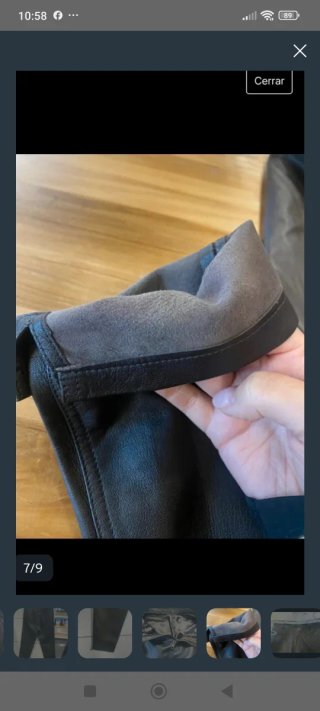 Pantalón de cuero