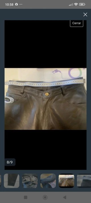 Pantalón de cuero