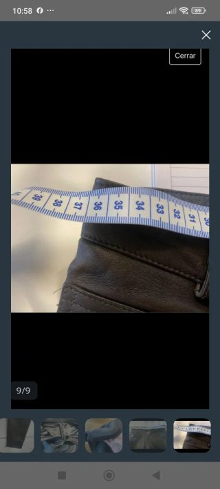 Pantalón de cuero