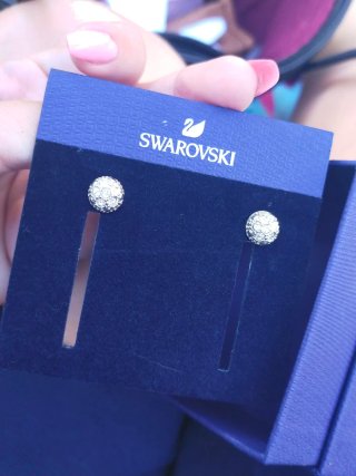 Pendientes Swarovski Bolas Brillantes
