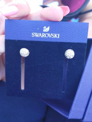 Pendientes Swarovski Bolas Brillantes