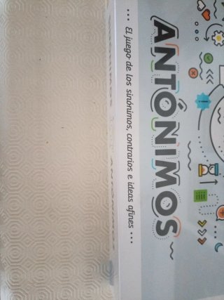 Juego educativo Antónimos y Sinónimos