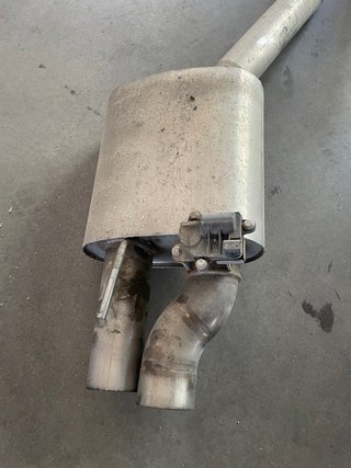 Línea recta inox BMW E46 330d