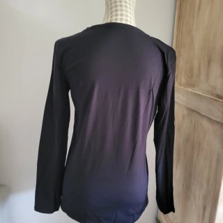 Camiseta manga larga azul marino T. M con etiqueta