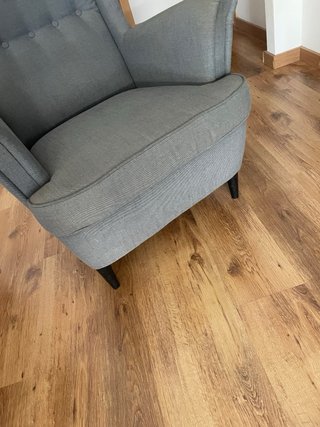 Sillón Strandmon gris Ikea