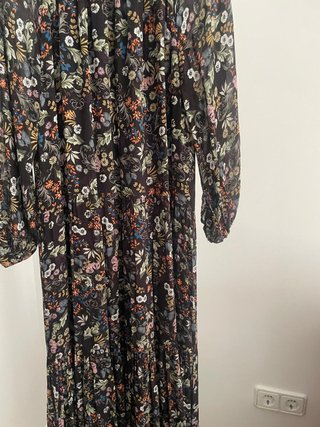 Vestido Massimo Dutti floral T40