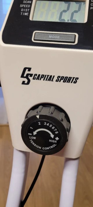 Bicicleta Estática Plegable Capital Sports
