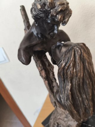 Figura Amor Eterno Bronce