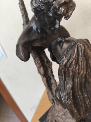 Figura Amor Eterno Bronce