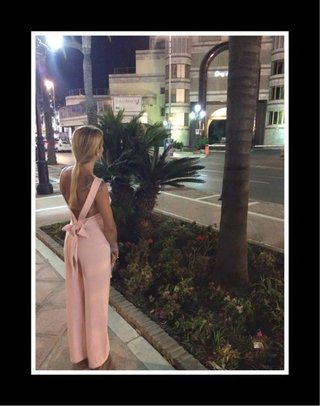 Mono rosa verano con lazada
