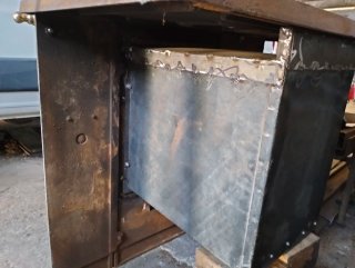 Cocina de leña renovada