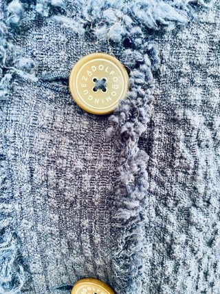 Chaqueta Adolfo Dominguez Tweed Azul