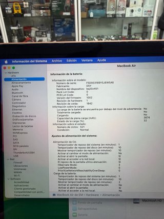 MacBook Air 2019 13” i5 8GB RAM 256GB SSD