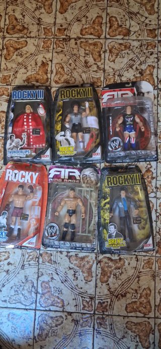 Muñecos Retro Rocky (Lote)