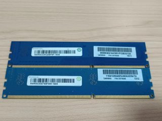 2x Ramaxel DDR3 4GB PC3L-12800U 1600MHz