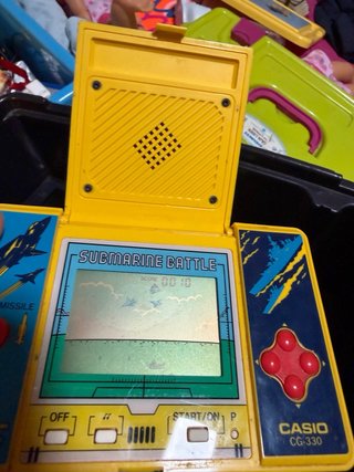 Consola Casio CG-330 Submarine Battle 1985