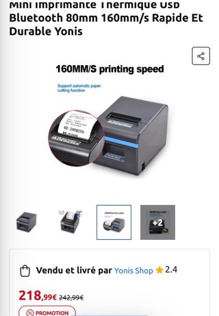 Impresora Térmica Xprinter 80mm