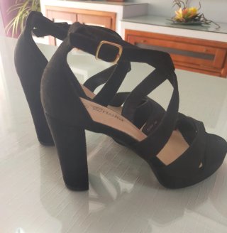 Sandalias de tacón Prisska negras talla 39