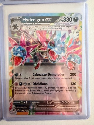 Lote 6 Cartas Pokémon Teracristal EX