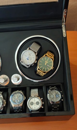 Caja Enrolladora Automática de Relojes