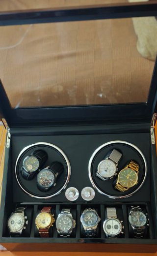 Caja Enrolladora Automática de Relojes