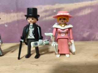 Playmobil figuras época victoriana