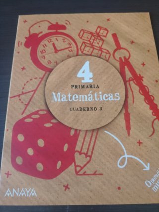 Matemáticas 4 Primaria Cuadernos 1, 2 y 3