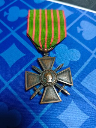 Medalla Croix de Guerre 1914-1917
