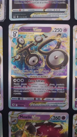 Lotto 9 Carte Pokemon VASTRO ITA