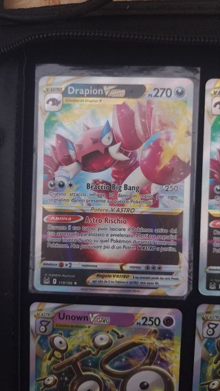 Lotto 9 Carte Pokemon VASTRO ITA