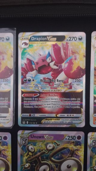 Lotto 9 Carte Pokemon VASTRO ITA