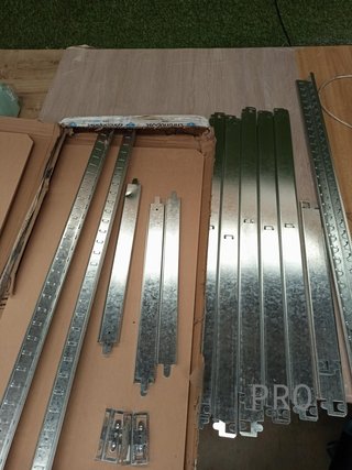 Scaffalature per carichi pesanti 200 x 90 x 45 cm 1000 kg - argento Arebos