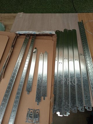 Scaffalature per carichi pesanti 200 x 90 x 45 cm 1000 kg - argento Arebos