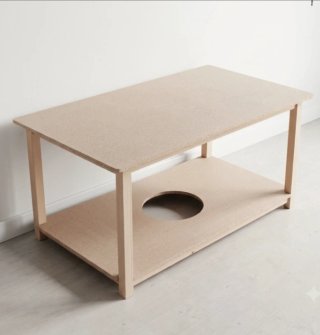 Mesa camilla rectangular madera
